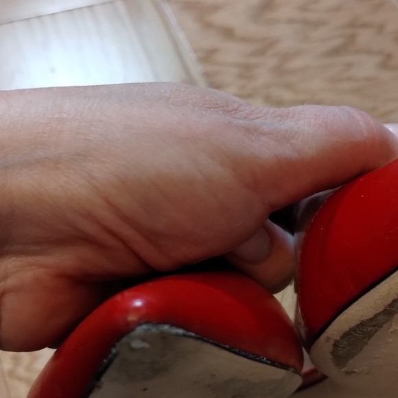 Tamara Mellon Capretto Flats Red Size EU42/US:10-10.5 - Picture 7 of 15